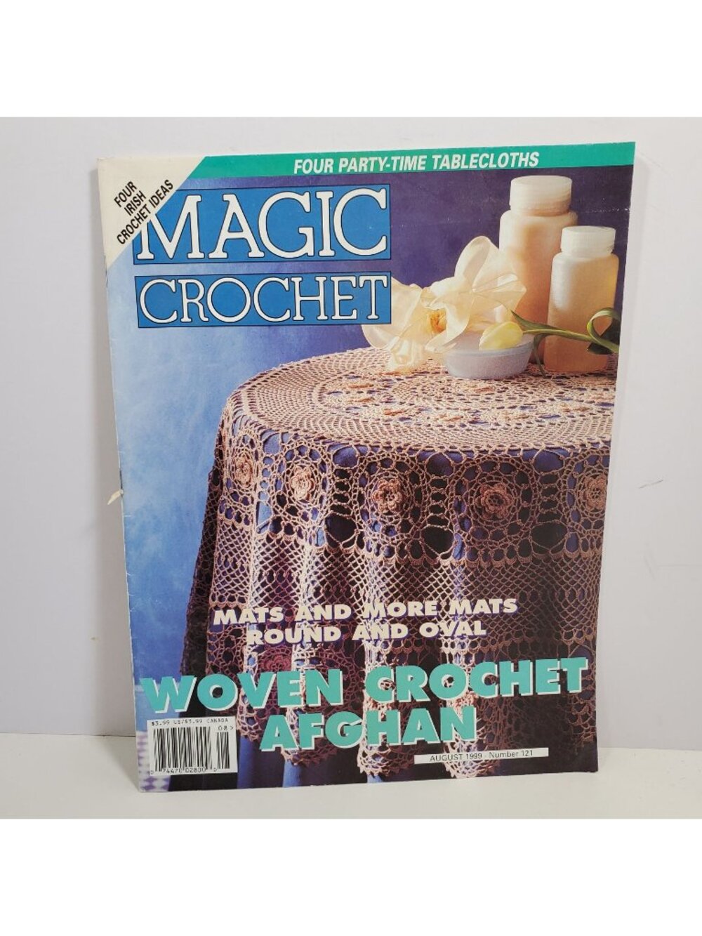 Magic Crochet Magazine August 1999 Issue Number 121 Crafts Patterns